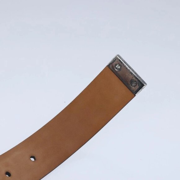 LOUIS VUITTON Ceinture Carre Belt Leather 41.7\